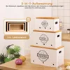 Kartoffel Aufbewahrungsbox 3er Set, Kartoffeln, Knoblauch Produktbild-Vorschau 6