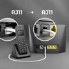 deleyCON 0,5m Telefonkabel RJ11 Modularkabel 6P4C Produktbild-Vorschau 7