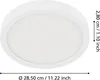 EGLO LED Deckenleuchte Fueva 5, Ø 28,5 cm, Aufbauleuchte, Produktbild-Vorschau 3
