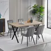 CLIPOP lot de 4 chaises de salle à manger, chaise de salon Voir les images du produit 4