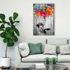 Pop Art Luftballons Minnie Style Wandbild Leinwandbild Produktbild-Vorschau 3