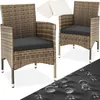 sada 2 ratanových židlí Nantes durable 59 x 57 x 85 cm Náhled obrázku produktu 2