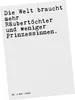 Mr. & Mrs. Panda Postkarte Die Welt braucht mehr... - Weiß Produktbild-Vorschau 1