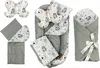 7 tlg SET für Neugeborene Babynestchen Babybett 10in1 Produktbild-Vorschau 1