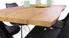 Refurbished Möbelretoure Esstisch 140x80 cm Baumkante Holz Produktbild-Vorschau 6