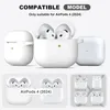 AirPods 5 Silikon Schutzhülle mit Karabiner, Soft Touch Produktbild-Vorschau 3