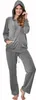 RAIKOU Trainingsanzug Damen Hausanzug Set Jogginganzug Produktbild-Vorschau 1