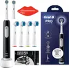 Brosse à dents électrique Oral-B Pro 1 Series Black + 4 Voir les images du produit 1
