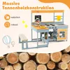 COSTWAY Cucina da gioco per bambini, cucina giocattolo in Anteprima dell’immagine prodotto 4