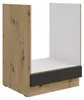 Herd Unterschrank 60 cm Stilo Grau Eiche Artisan Produktbild-Vorschau 1