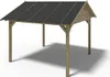 Gazebo da giardino in legno pergola 4.04x4.04 m con Anteprima dell’immagine prodotto 3