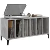 vidaXL Plattenschrank Betongrau 100x38x48 cm Holzwerkstoff Produktbild-Vorschau 4