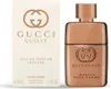 A product shot of Gucci Guilty Intense Eau de Parfum for women, with the product box and bottle displayed side-by-side on a white background. Anteprima dell’immagine prodotto