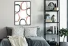 MuchoWow® Gerahmtes Poster Minimalismus - Geometrische Produktbild-Vorschau 4