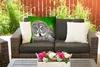 MuchoWow® Outdoor Kissen - Vogel - Eule - Tiere - Braun - Produktbild-Vorschau 5