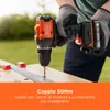 Black & Decker Akku-Bohrschrauber 18V,BL, ohne Akku Anteprima dell’immagine prodotto 9