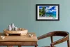 Bild 30x20 MDF-Rahmen, Wandkunst Seychellen-Strand Produktbild-Vorschau 2