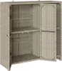 vidaXL Skriňa s dvierkami svetlosivá 100 x 36 x 102 cm Náhľad obrázku produktu 4