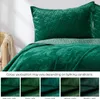 Narzuta na łóżko LAILA Velvetowa 260x280 butelkowa zieleń Podgląd zdjęcia produktu 9