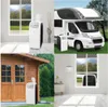 Collage showing portable air conditioners in various settings. Produktbild-Vorschau