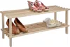 Schuhregal aus Holz mit zwei Böden Produktbild-Vorschau 2