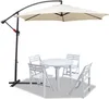 Jayseuw Parasol pivotant à 360° Ø300cm Parasol à manivelle Voir les images du produit 9