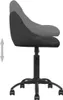 kancelářská židle vidaXL Black Velvet Náhled obrázku produktu 4