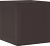 vidaXL Aufbewahrungsbox Braun 55 x 53 x 57 cm Polypropylen Produktbild-Vorschau 5