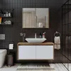 Roomart ATLANTIC-100 Badmöbel-Set 3-teilig 100 cm breit, Produktbild-Vorschau 3