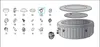 Tubo di ventilazione di ricambio Bestway® per vasche Anteprima dell’immagine prodotto 3