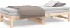 vidaXL Tagesbett Ausziehbar 2x(75x190) cm Massivholz Kiefer Produktbild-Vorschau 5