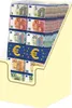 Heidel Euro Geldstange 7 einzelne Täfelchen in Geldschein Produktbild-Vorschau 2