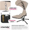 TecTake 404603, Černá, Béžová, Polyester, Ocel, 100 kg, Náhled obrázku produktu 4