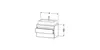 Konsolenunterschrank DURASTYLE 512x600x478mm weiß Produktbild-Vorschau 3
