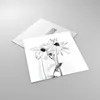Bilder auf glas - Einteilig - Verwelkt Blumen Monochrom - Produktbild-Vorschau 2