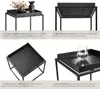 Table d'appoint CAMBRIDGE 40x40x44cm - noir Voir les images du produit 4