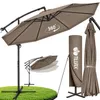 Parasol Tillvex Cappuccino Ø 300 cm Parasol suspendu Voir les images du produit 1