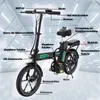 Elektrofahrrad 2 Stück E-Bike E Fahrrad Cityräder Faltbar, Produktbild-Vorschau 6