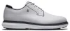Footjoy Traditions Spikeless Blucher Herren Golfschuhe Weiß Produktbild-Vorschau 1