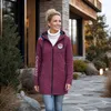 Nebulus Fleecemantel NORSKINI Damen, warmer Mantel, Mantel Produktbild-Vorschau 5