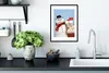 MuchoWow® MuchoWow® Gerahmtes Poster Ein Schneemann mit Produktbild-Vorschau 4