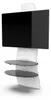 Meliconi Ghost Design 2500 Supporto TV A Parete Con Anteprima dell’immagine prodotto 1