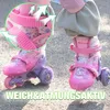 Rollschuhe Verstellbar Inliner Leucht Inlineskates für Produktbild-Vorschau 3