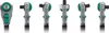 Multiple views of a Wera 8000 Zyklop 8000 A, 1/4" drive ratchet wrench. Produktbild-Vorschau