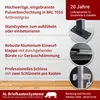 6er Briefkastenanlage Standsystem Durchwurf - Klingel RAL Produktbild-Vorschau 3