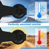 Per Starlink Mini Car Mount Magnete Ventosa Nero Anteprima dell’immagine prodotto 5