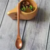 Stück Holzlöffel mit langem Griff zum Essen, Rühren, Produktbild-Vorschau 3