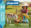 PLAYMOBIL DuoPack Cavallerizza con puledro Anteprima dell’immagine prodotto 2