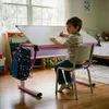 Kinderschreibtisch Schülerschreibtisch CARINA in rosa pink, Produktbild-Vorschau 1