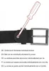 Red Bridge Herren Gürtel Echtleder Ledergürtel Leather Belt Produktbild-Vorschau 8